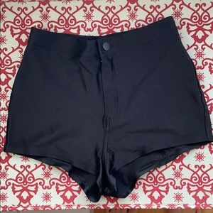 American Apparel Women’s Disco Shorts Black